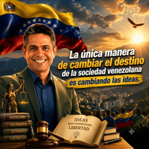 La única manera de cambiar el destino de la sociedad venezolana es cambiando las ideas. Una reflexión desde la filosofía política y la economía. Por Gervis Medina
