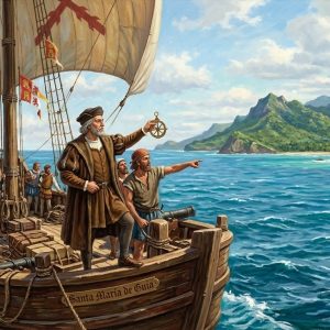 Un día como hoy, pero en 1498, Cristóbal Colón avistó la isla de Margarita durante su tercer viaje