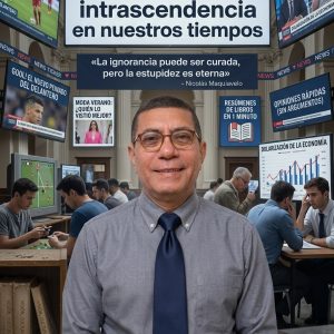 El dominio de lo intrascendente. Por: José Gregorio Figueroa