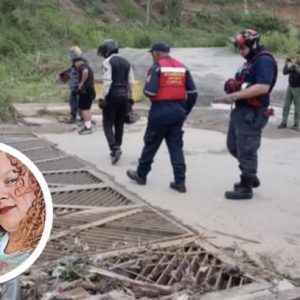 Hallan cuerpo de Keylin Quintero tras ser arrastrada por las aguas en Caracas