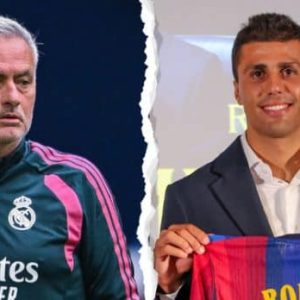 José Mourinho le lanza sus primeros dardos a Rodri