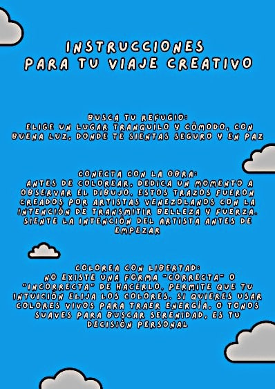 Libro para colorear «Cuando el ARTE nos ayuda a SANAR» de la galería Mochuelo Art