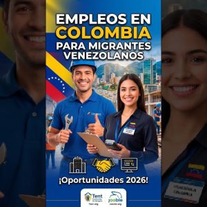 Empleos para migrantes venezolanos en Colombia