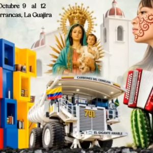 ¡BARRANCAS ESTÁ DE FIESTA! Llega el 55° Festival Nacional del Carbón, del 9 al 12 de octubre en Barrancas, La Guajira.