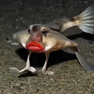 El pez de los labios rojos en Islas Galapagos (+Video)