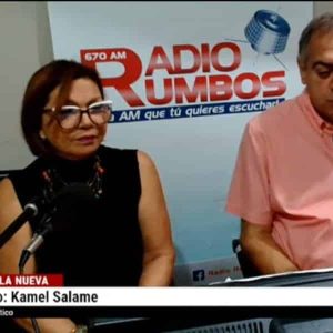 Kamel Salame en “Venezuela Nueva” con Elsa Siciliano, programa trasmitido por Radio Rumbos 670 AM. Miércoles, 23 de septiembre de 2026