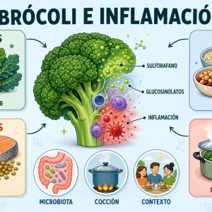 Brócoli e inflamación: lo que un estudio reciente investigó sobre el sulforafano