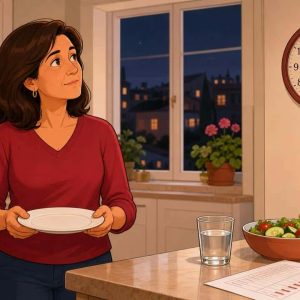 Cenar tarde y azúcar en sangre: por qué la hora de la cena influye en el análisis de la mañana siguiente