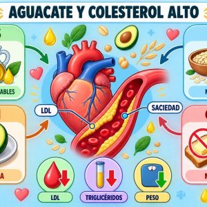 Los beneficios del aguacate para personas con colesterol alto y la cantidad diaria recomendada