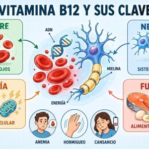 Vitamina B12: para qué sirve realmente, sus principales beneficios y la cantidad necesaria por día