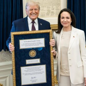 “Hay que terminar la tarea en Venezuela”: el mensaje directo de María Corina Machado a Donald Trump (VIDEO)