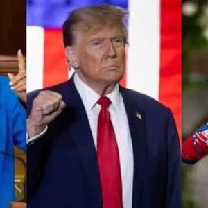 Trump reacciona ante una posible elección entre Delcy y MCM: «Sería interesante»