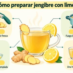 Infusión de jengibre y limón por la noche: qué beneficios tiene y cuándo conviene evitarla