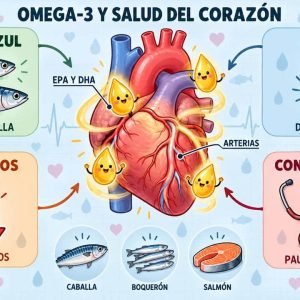 Omega-3 en cápsulas o en pescado azul: cuál es mejor para el corazón